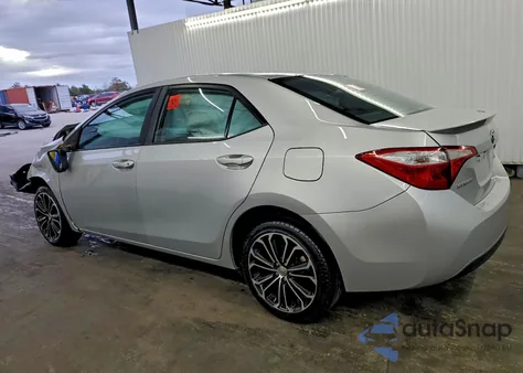 2015 Toyota Corolla L z USA, uszkodzony, nr VIN 2T1BURHE0FC360322